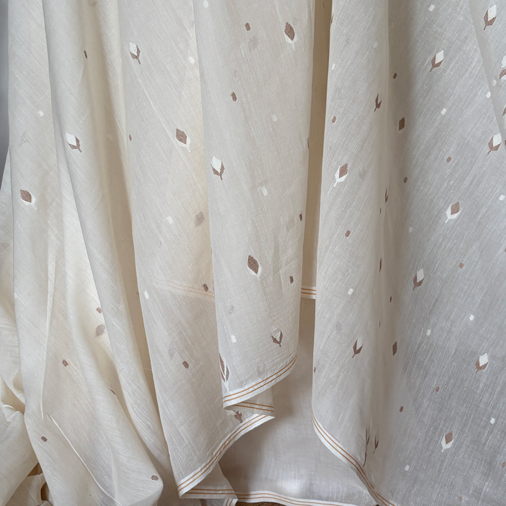 LALEH Jamdani Handwoven Sari