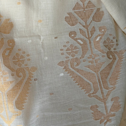 MANJARI Jamdani Handwoven Cotton Sari