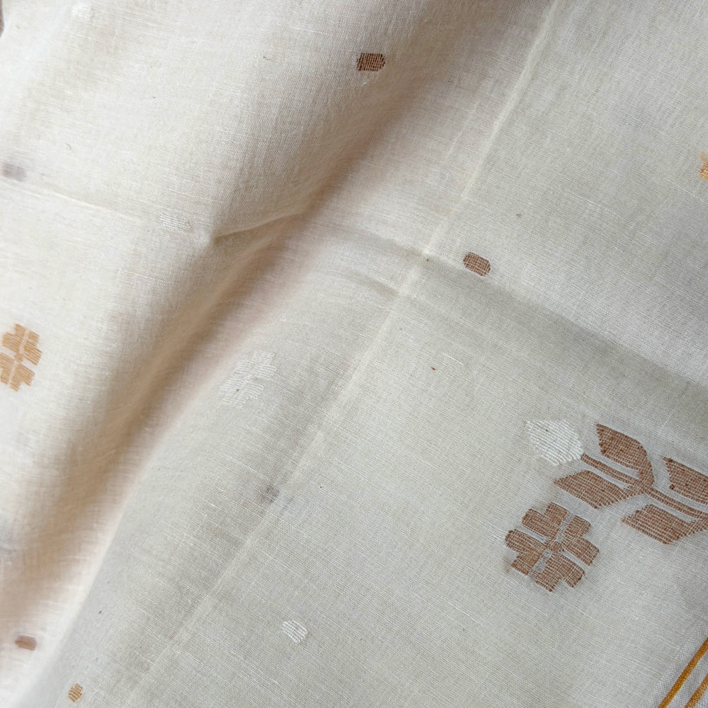 MANJARI Jamdani Handwoven Cotton Sari