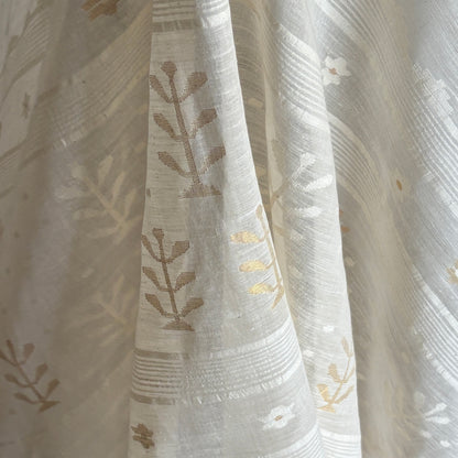 Nargis Handwoven Jamdani Cotton Sari