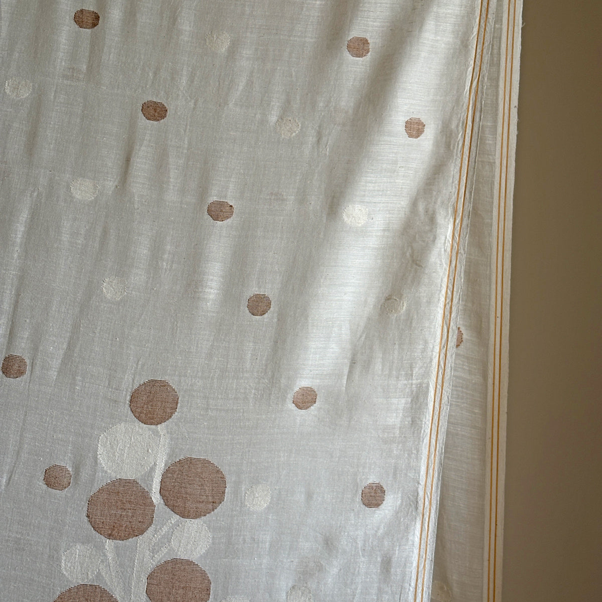Jamdani TARU Handwoven Cotton Sari